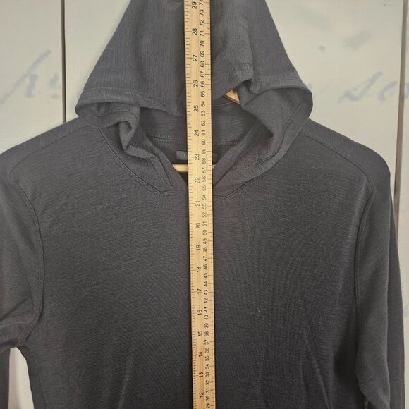 Olivers Men's Porter Hoodie Gray Size Medium Pullover 100% Merino Wool - Picture 7 of 8